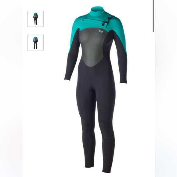 Xcel Infiniti X2 4/3mm Front Zip Full Wetsuit - Women's 8 - Purple & Black - Picture 1 of 3